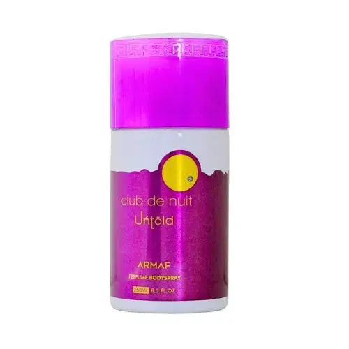 Armaf Club de Nuit Untold Body Spray bottle